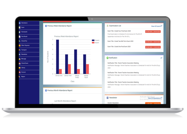 Human Resource feature of Edusmartech school learning and management system